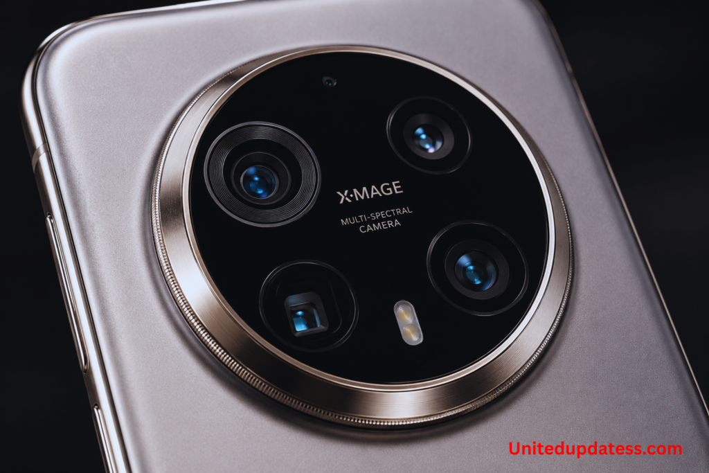 Huawei Mate 80 pro Max Huawei Mate 80 Pro Max second generation multispectral camera sensor closeup