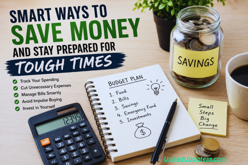 Simple ways to save money during tough times