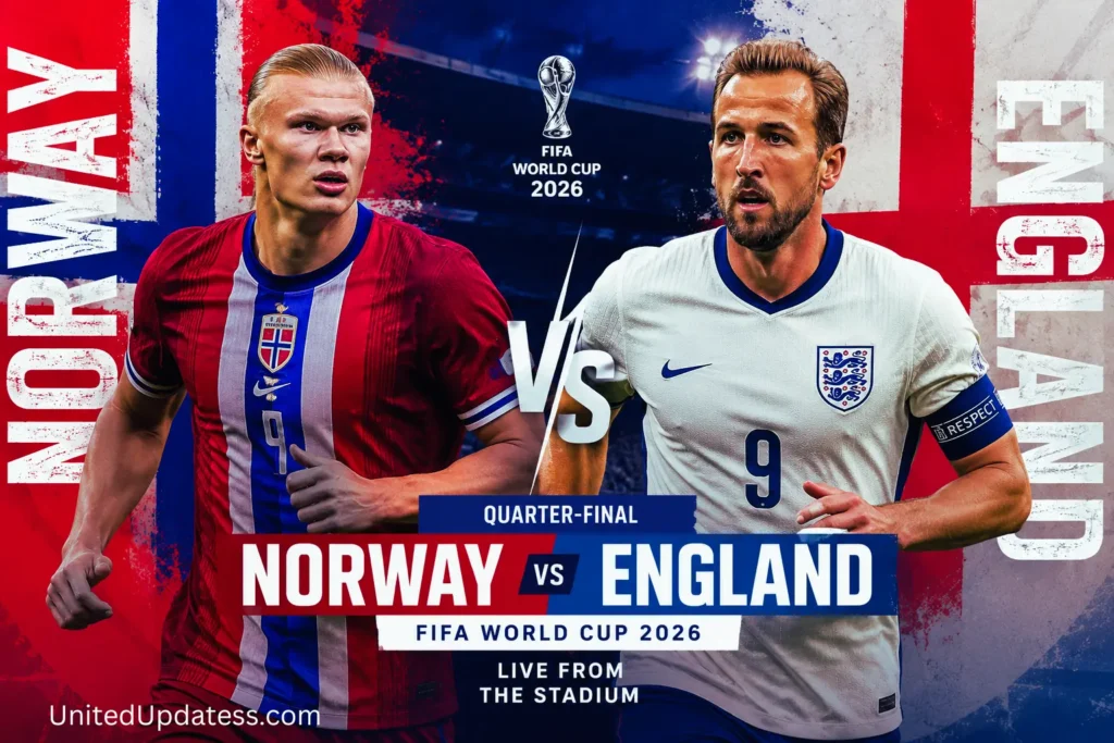 Norway vs England FIFA World Cup 2026 