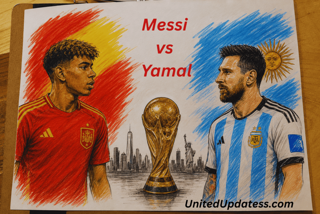 Lamine Yamal vs Lionel Messi stats